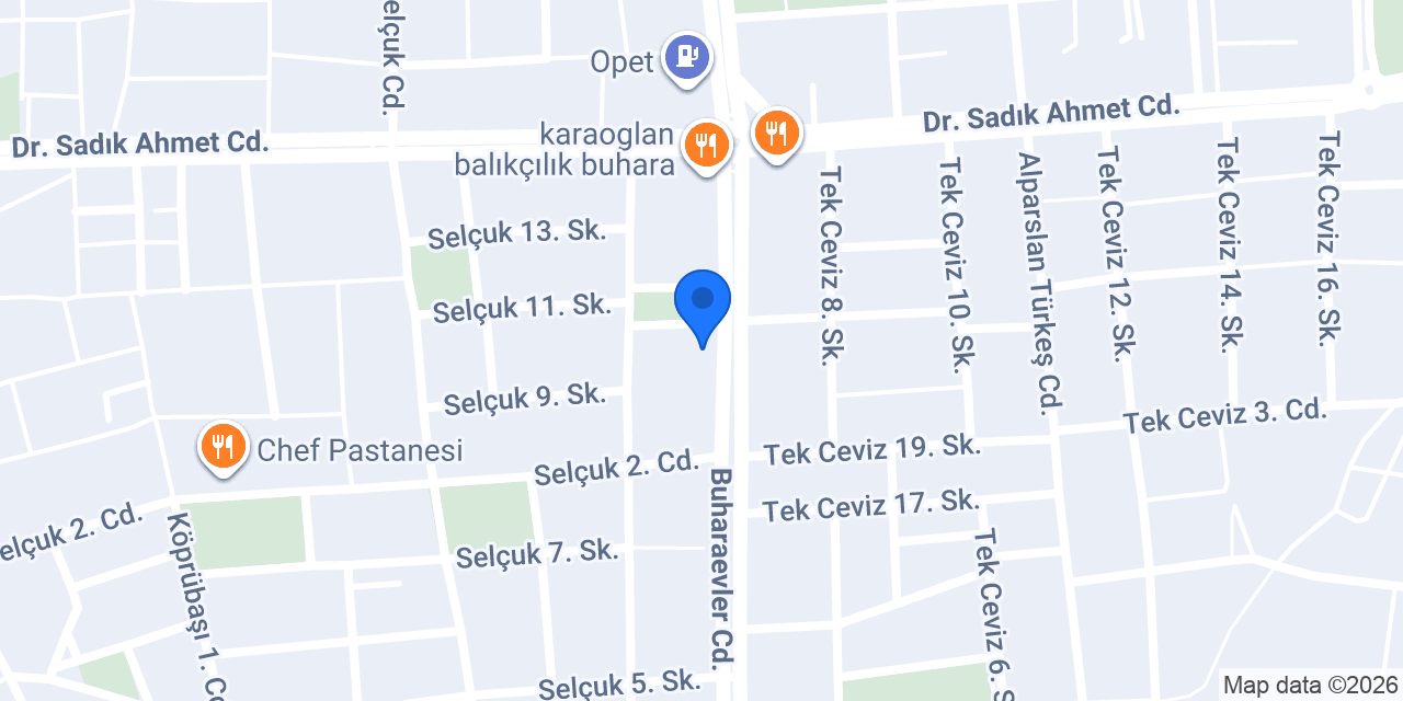 TEKNİK SERVİS konumu