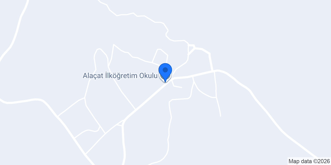 Alaçat İlköğretim Okulu konumu