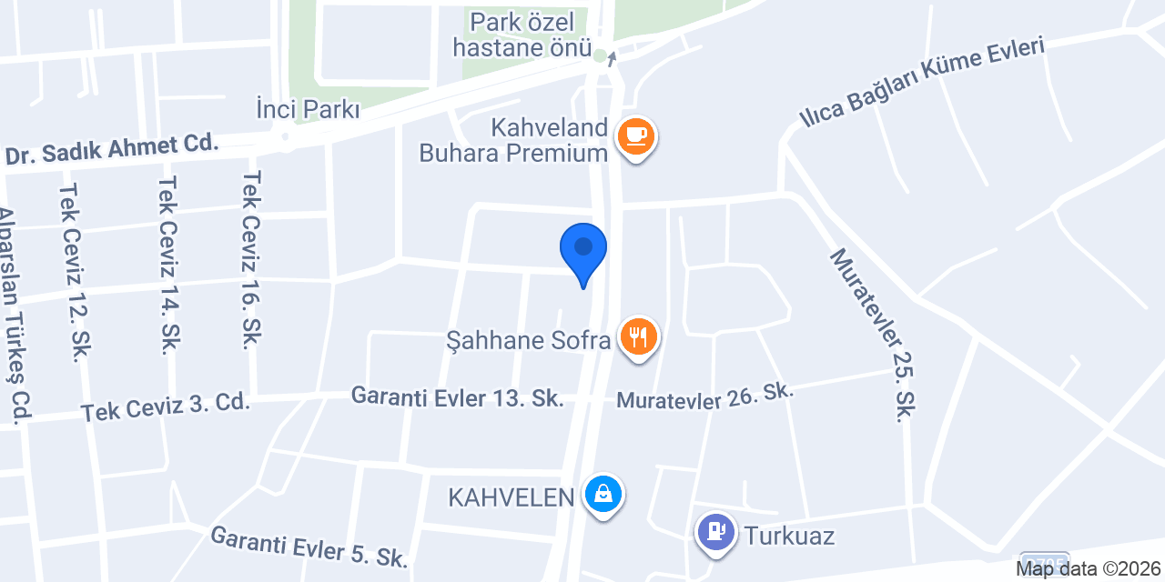 Gazi Eczanesi konumu