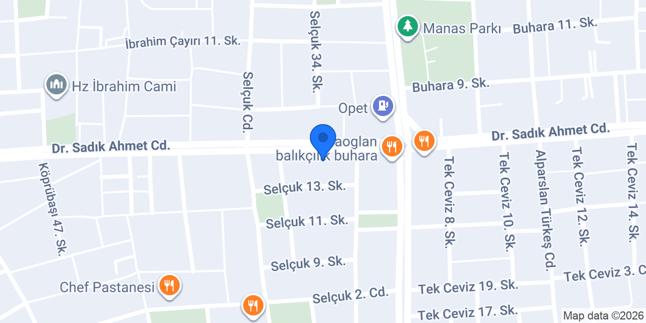 Ersen Stor&Zebra Yıkama Tesisi konumu
