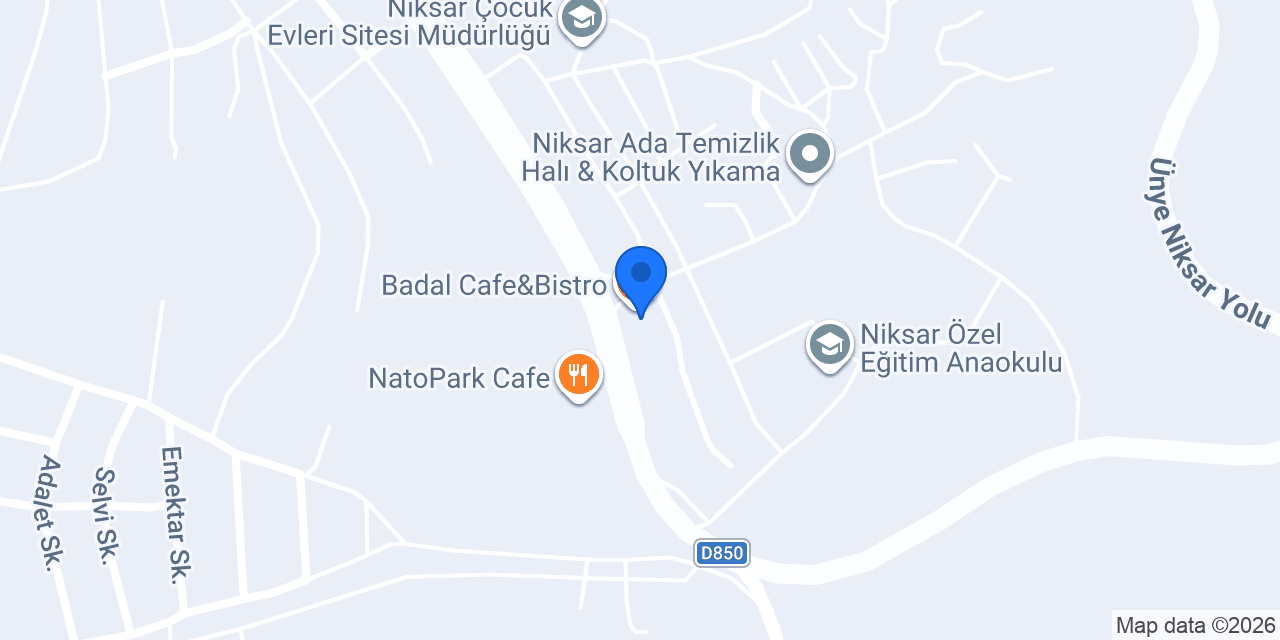 Badal Cafe&Bistro konumu