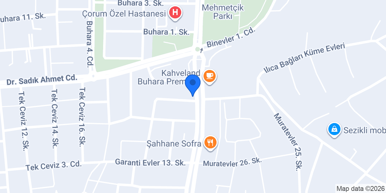 Hama Mimarlık | konumu