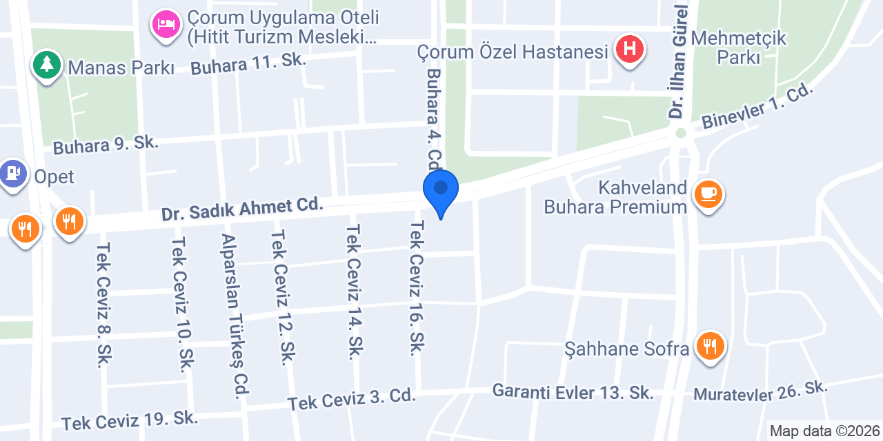 Nüans bayan kuaförü Ayşe konumu