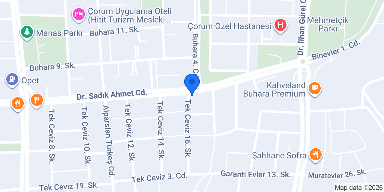 EÇB BEAUTY NAİL CENTER konumu