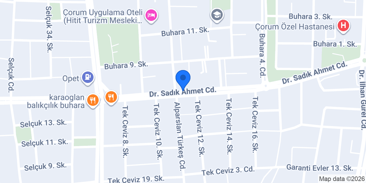 UZMANLAR TEL ÖRGÜ konumu