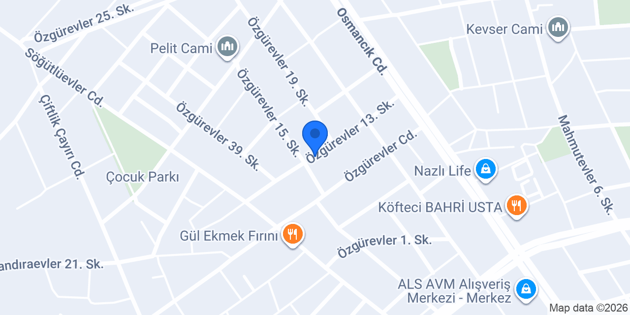 Anadolum Sürücü Kursu konumu