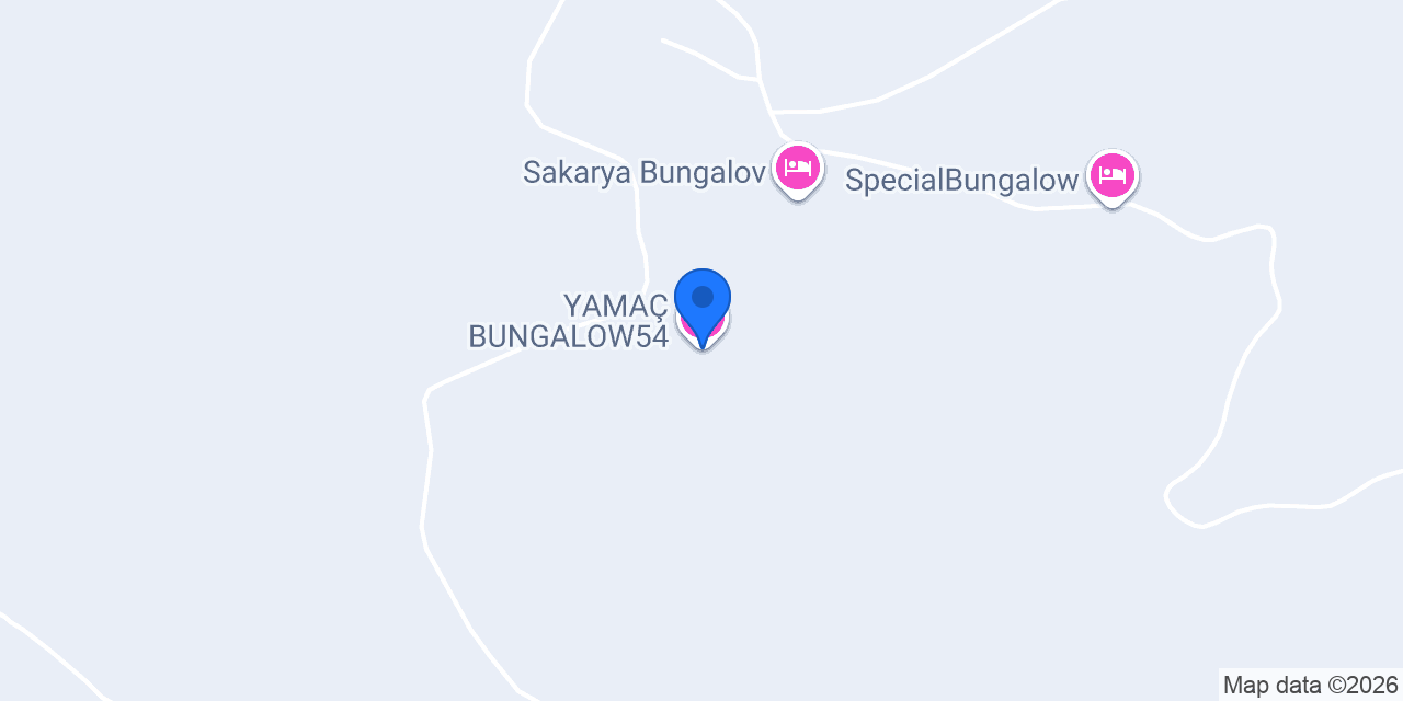 YAMAÇ BUNGALOW54 konumu