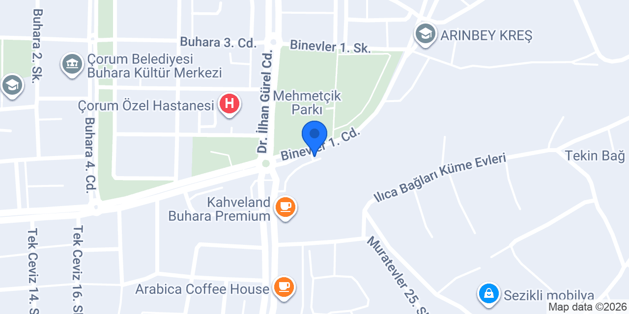 Buharaevler Kız Anadolu İmam Hatip Lisesi konumu