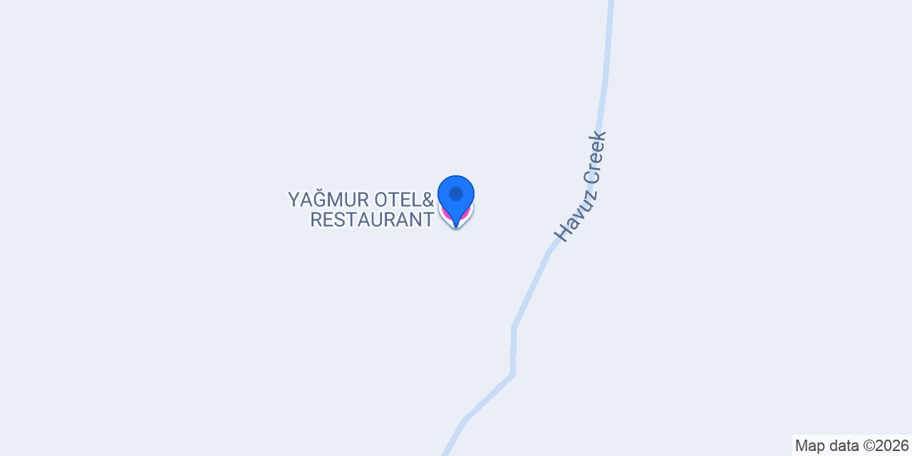 YAĞMUR OTEL& RESTAURANT konumu
