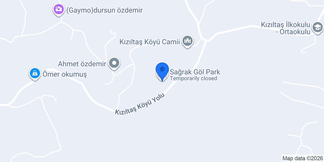 Sağrak Göl Park konumu