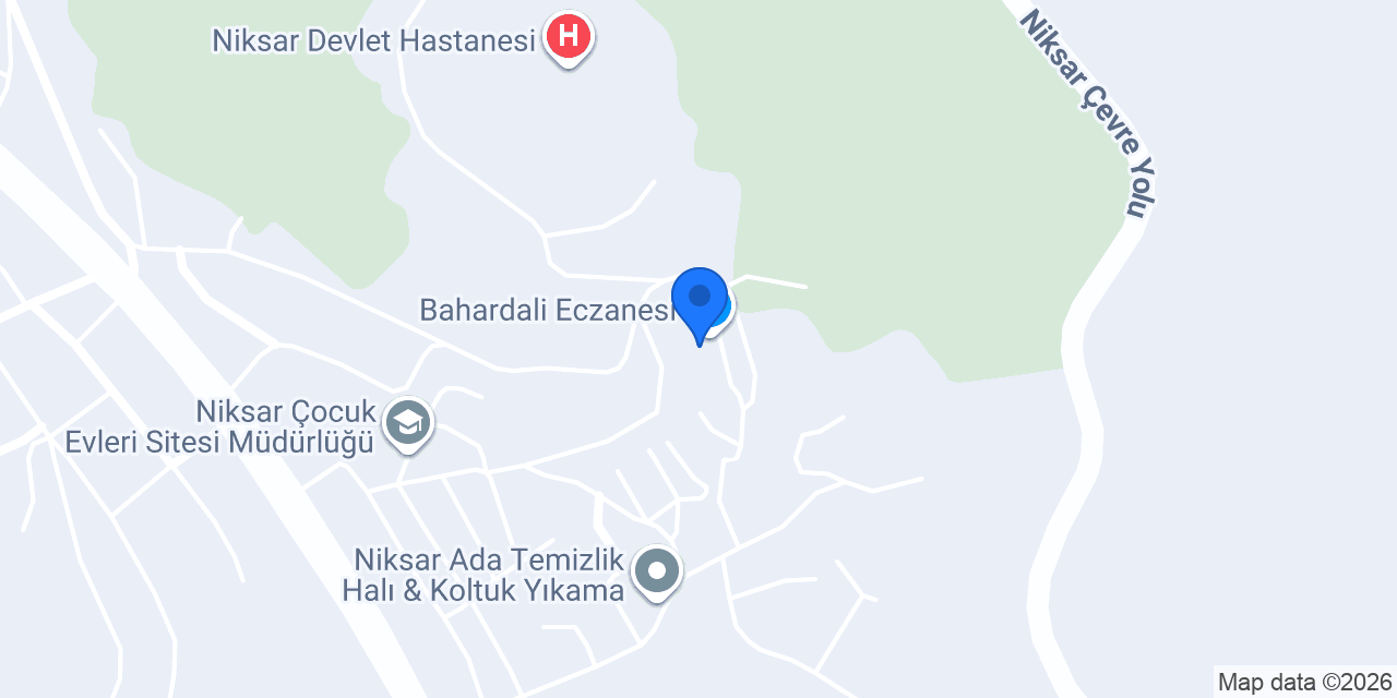 Bahardali Eczanesi konumu