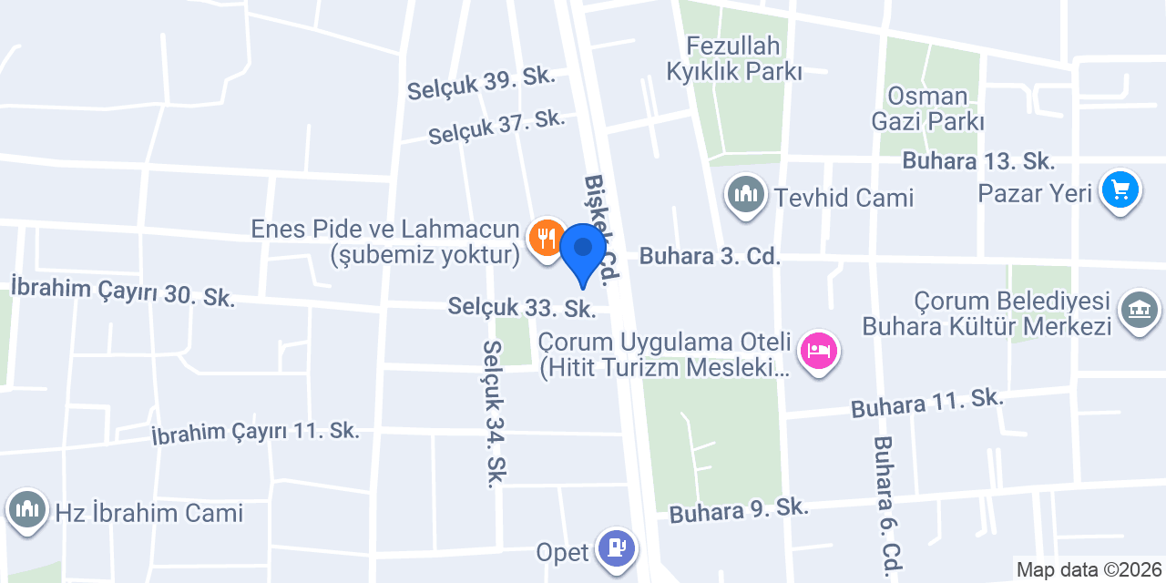 Ihlamur Eczanesi konumu