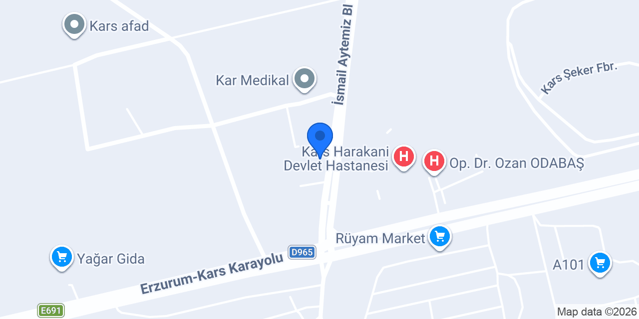 Tanrıverdi Eczanesi konumu