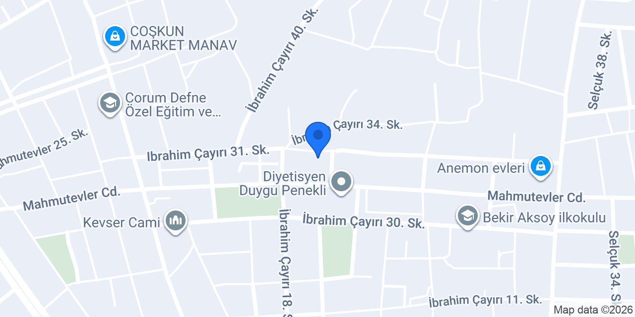 MRT DEKOR YAPI & TASARIM konumu