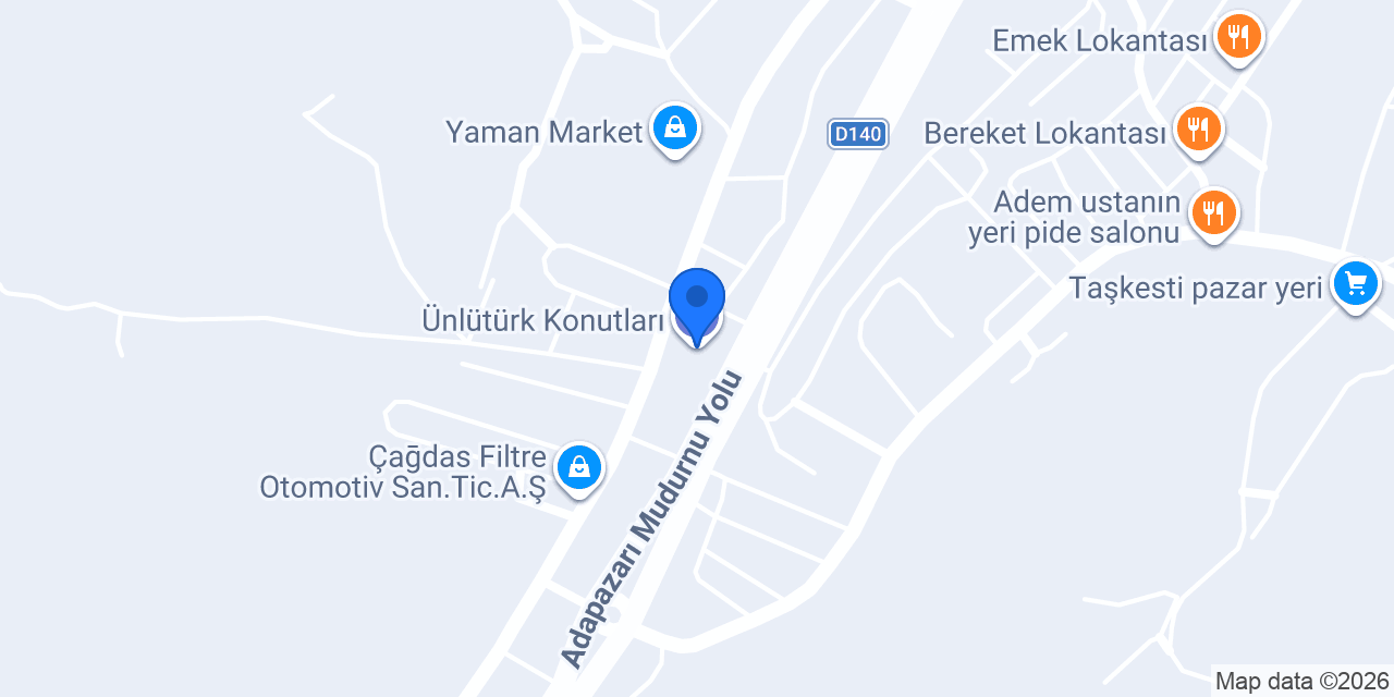 Ünlütürk Konutları konumu