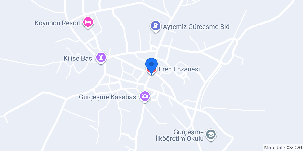 Eren Eczanesi konumu