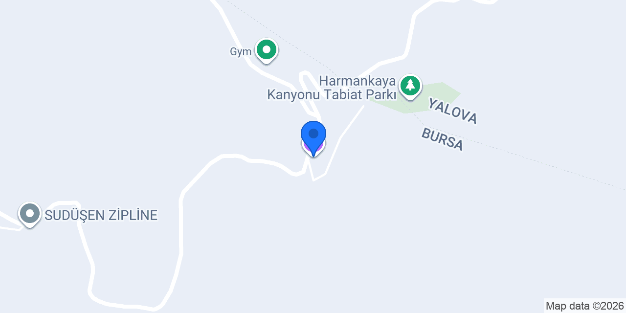 Sudüşen Şelalesi konumu