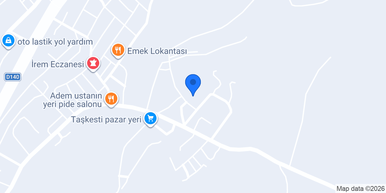 Taşkesti Aile Sağlığı Merkezi konumu