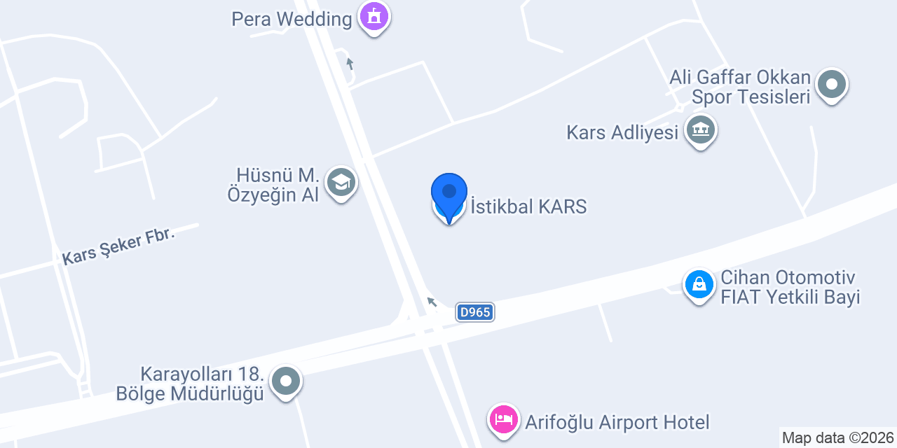 İstikbal KARS konumu