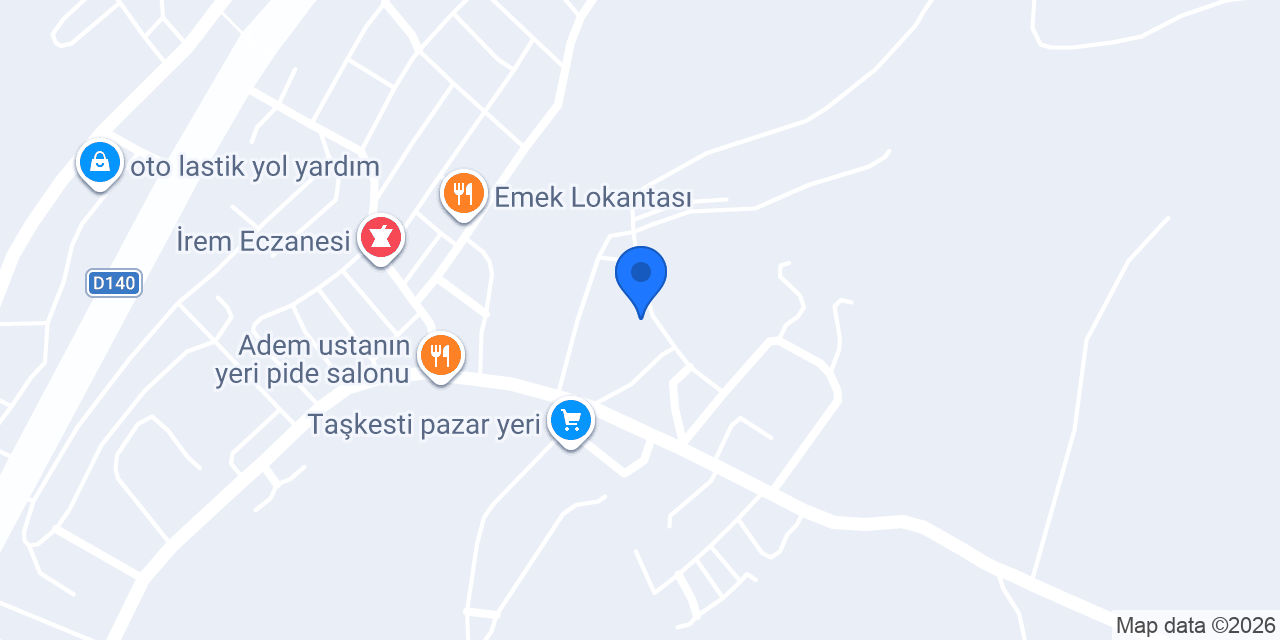 Taşkesti İlkokulu konumu