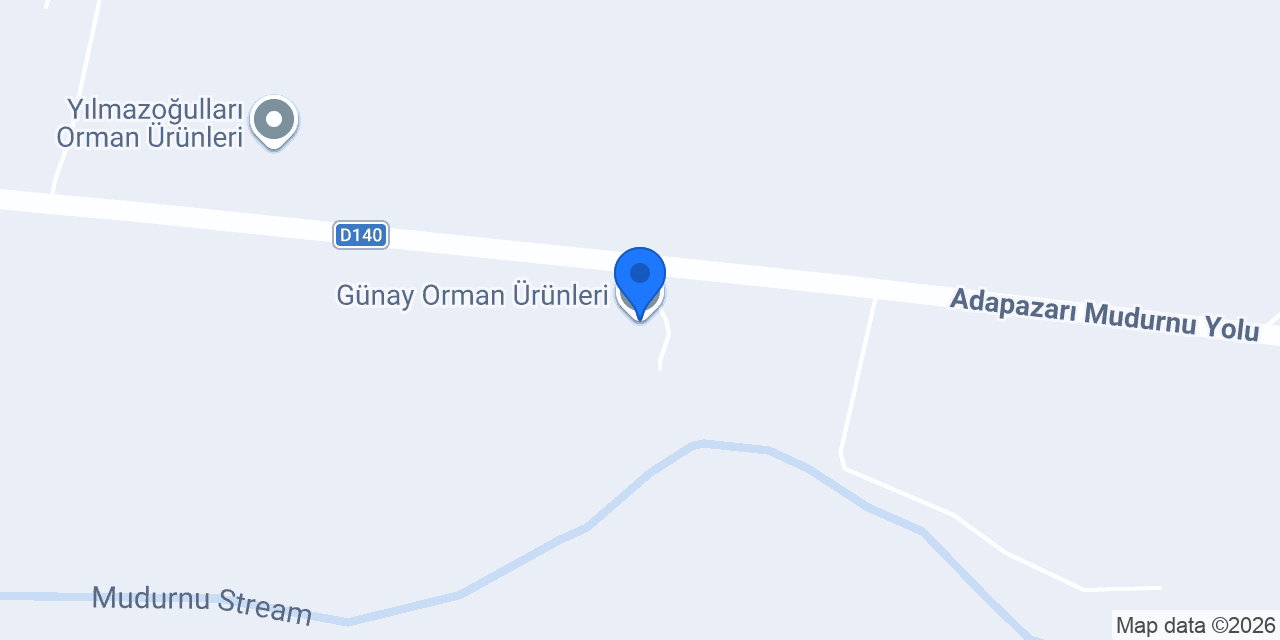 Günay Orman Ürünleri konumu