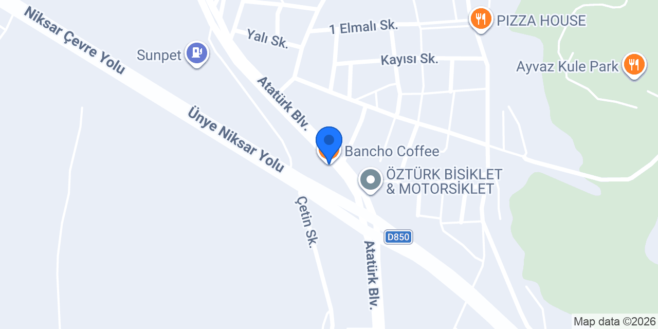 Bancho Coffee konumu