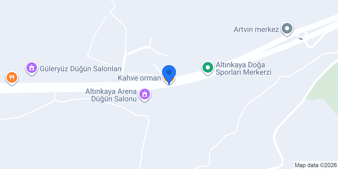 Kahve orman konumu