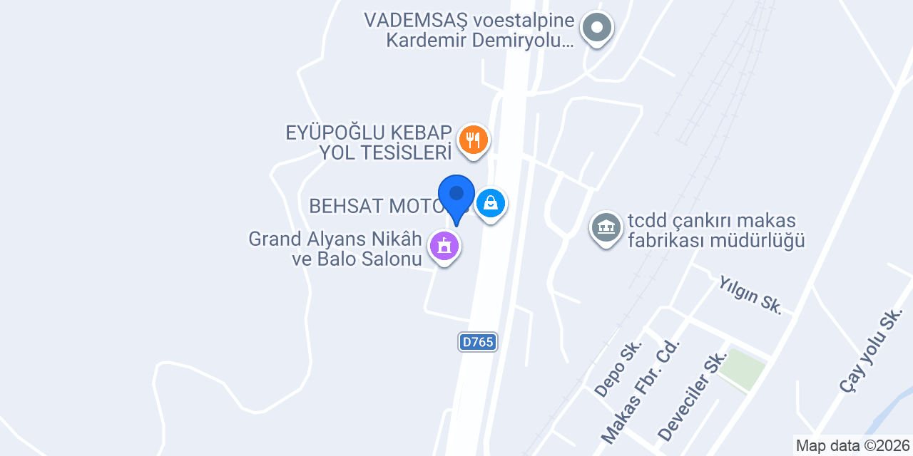 Ncn Otomotiv konumu