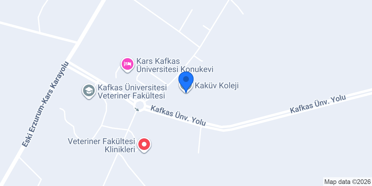 Kaküv Koleji konumu