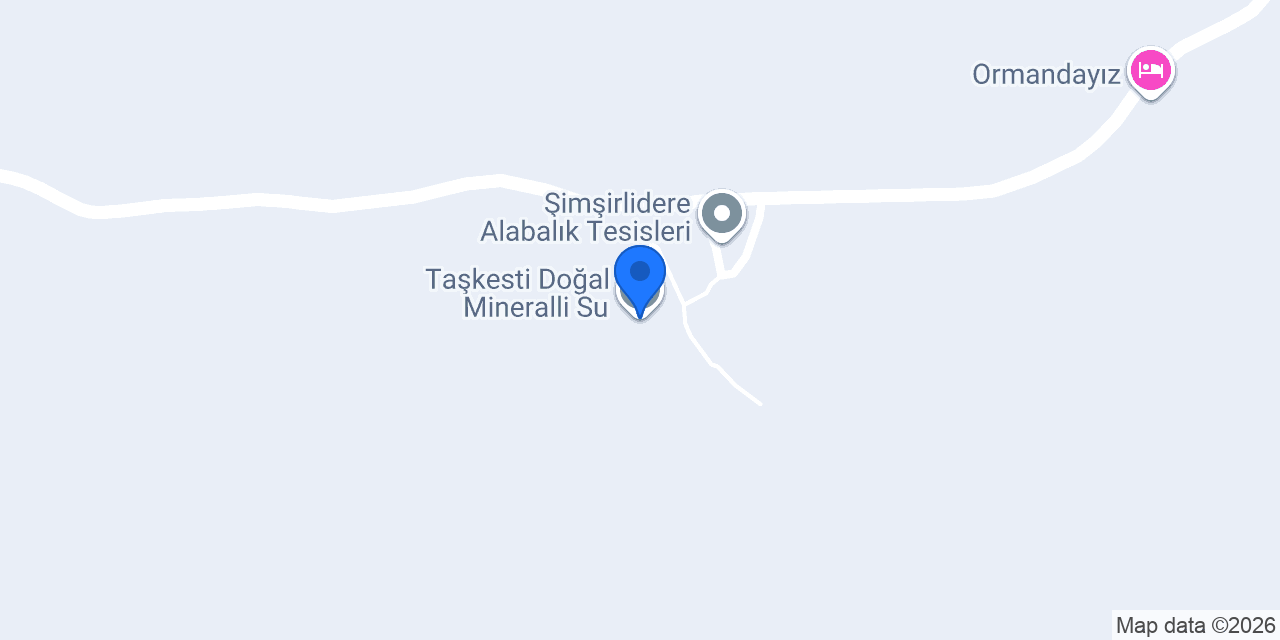 Taşkesti Doğal Mineralli Su konumu