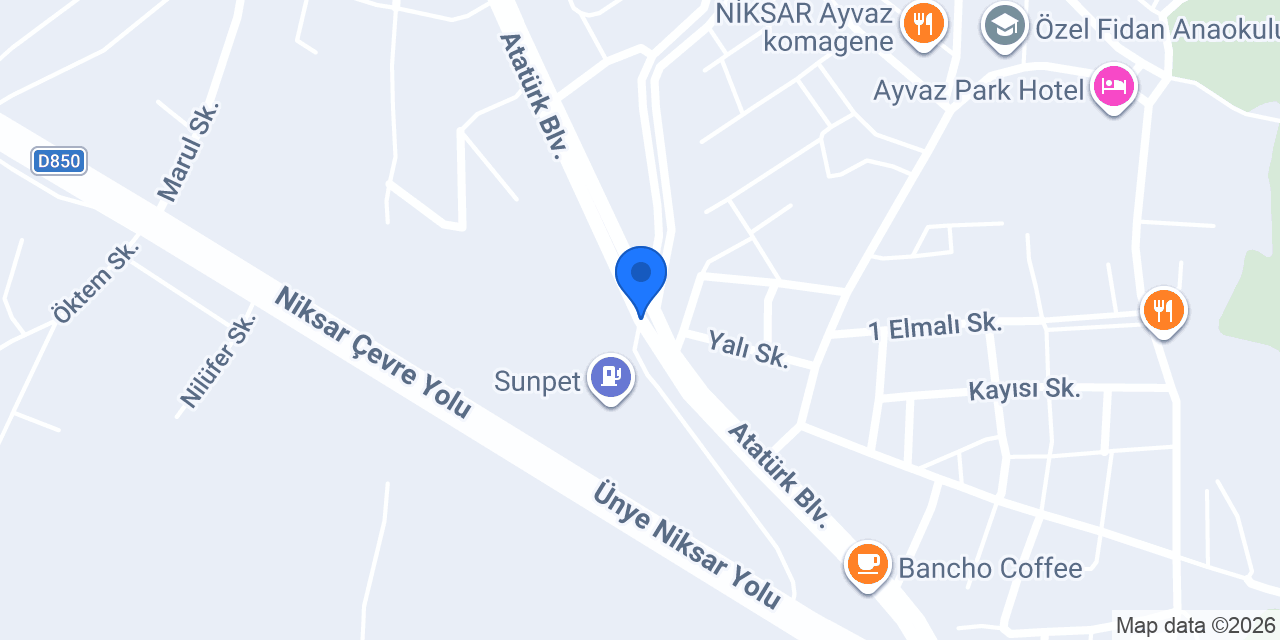 Bayrakçı Ticaret konumu