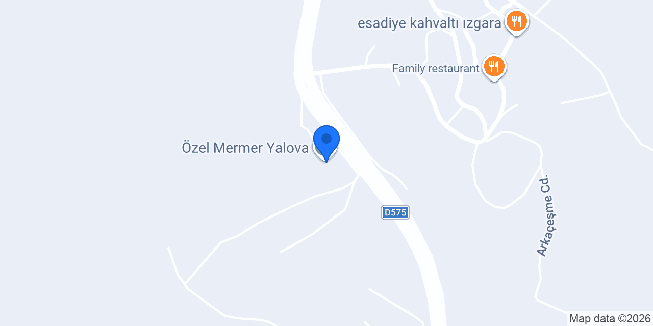 Özel Mermer Yalova konumu