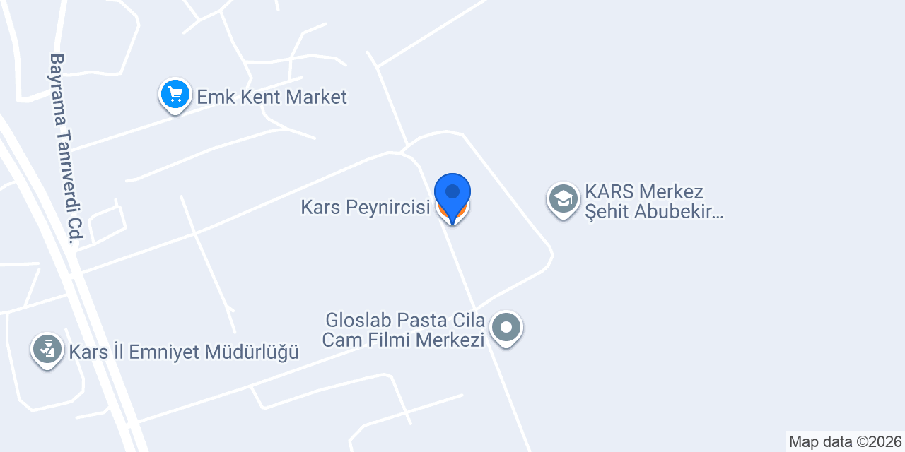 Kars Peynircisi konumu