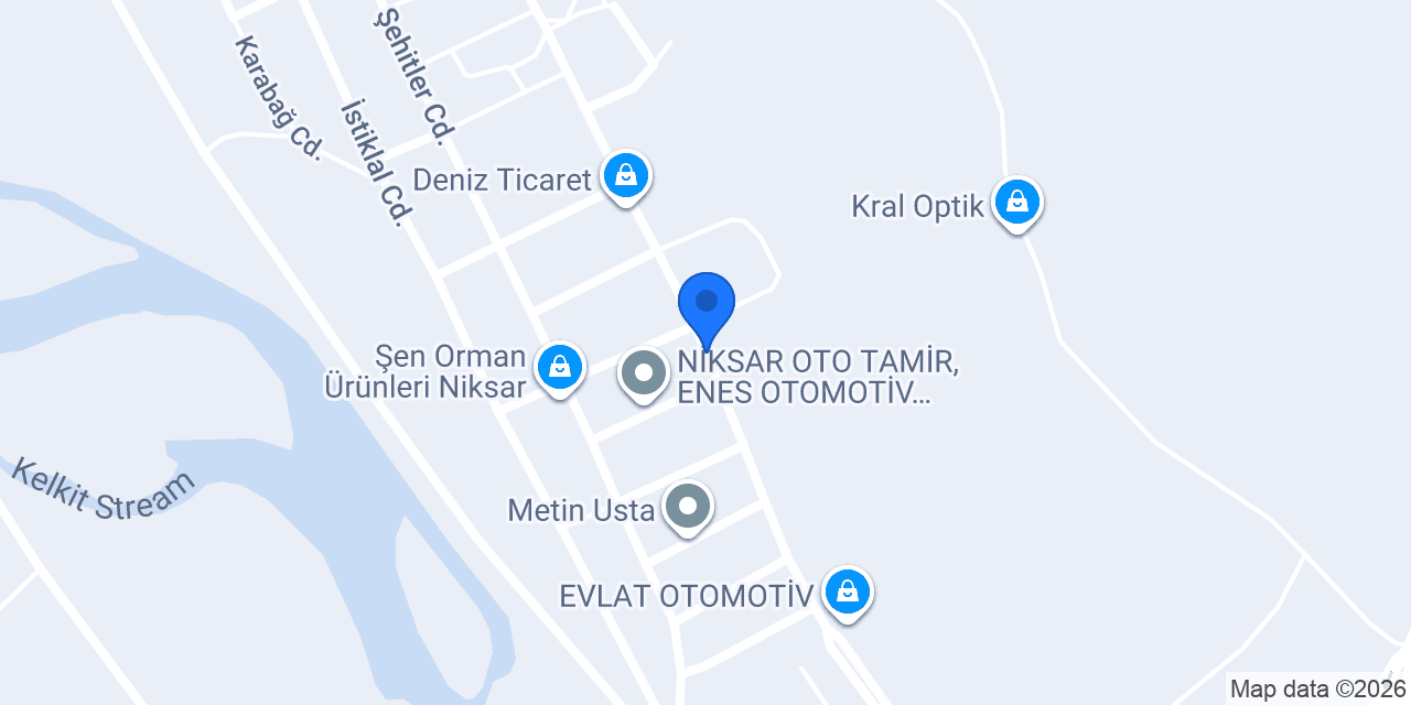 NİKSAR ALÜMİNYUM konumu