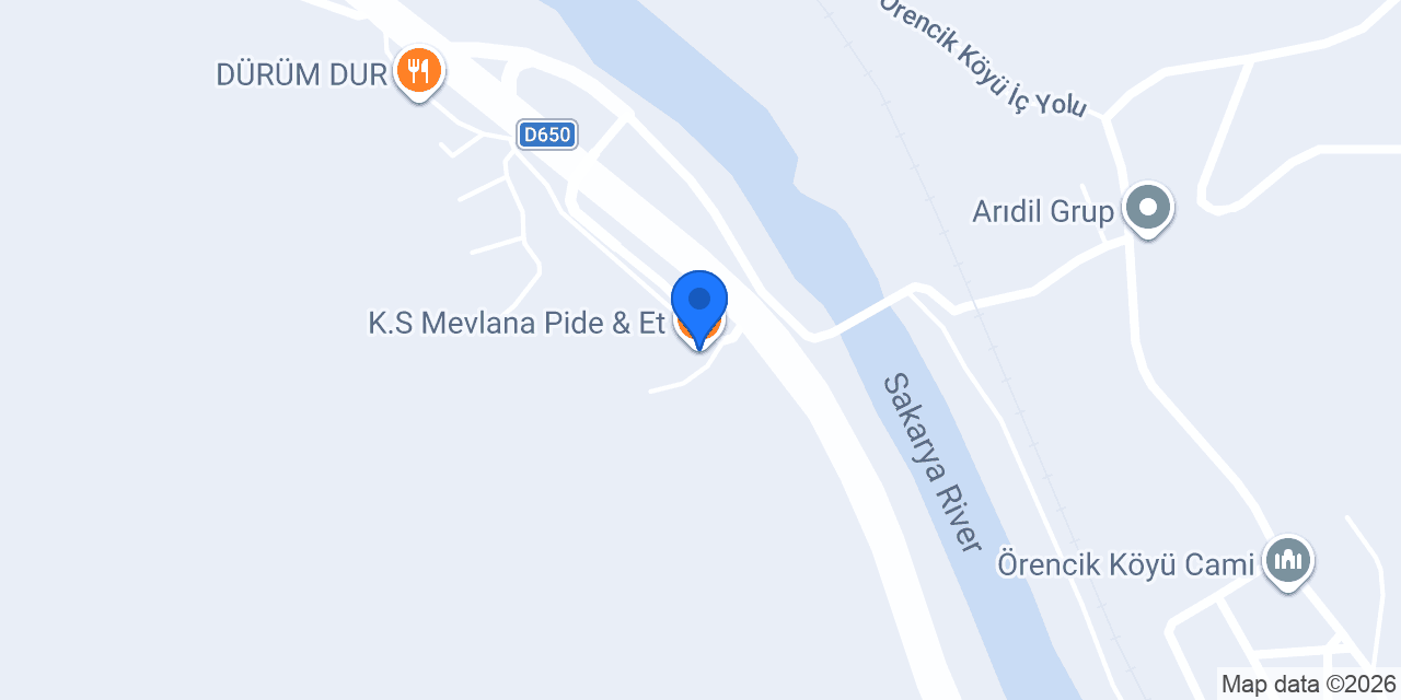 K.S Mevlana Pide & Et konumu