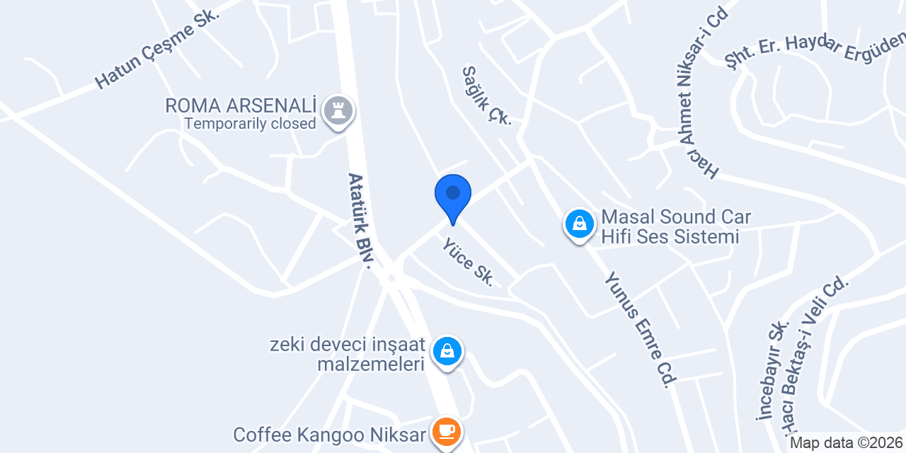EFSİN İNŞAAT konumu