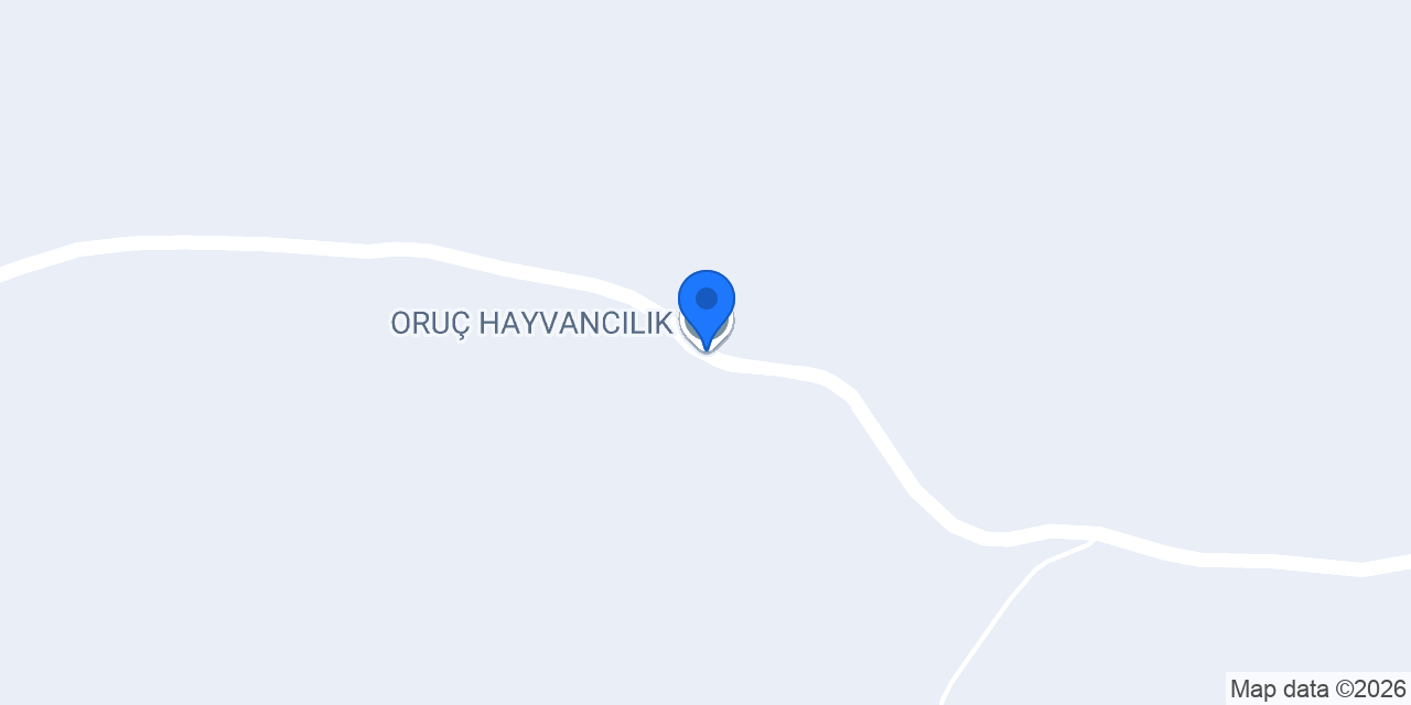ORUÇ HAYVANCILIK konumu