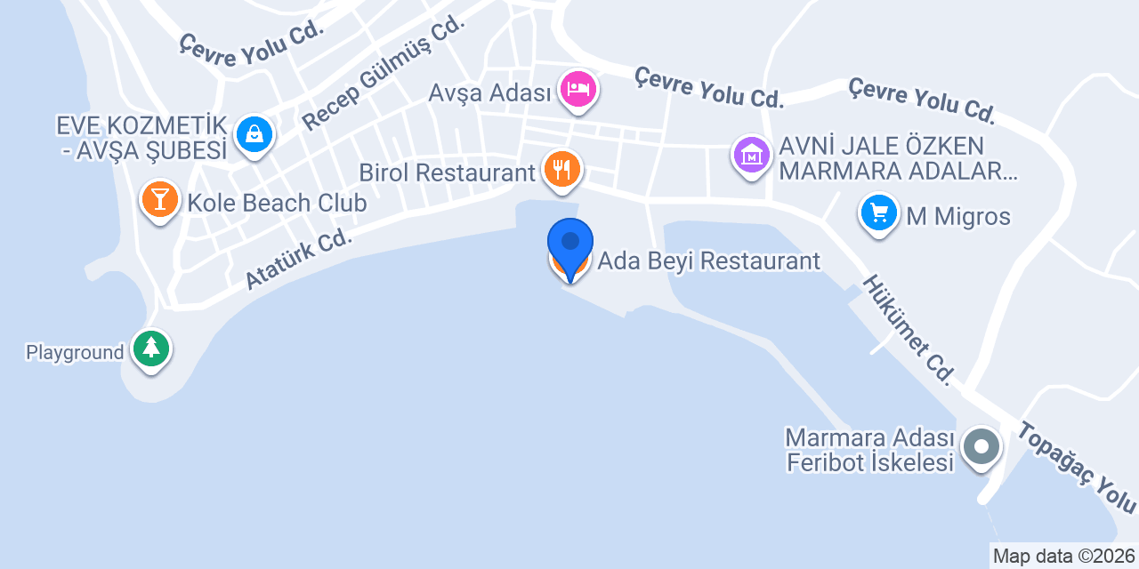 Ada Beyi Restaurant konumu