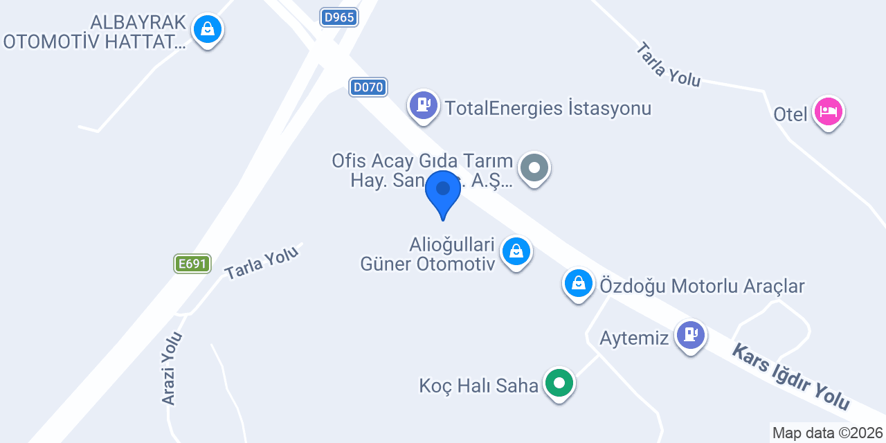 AKBULUT AUTO konumu