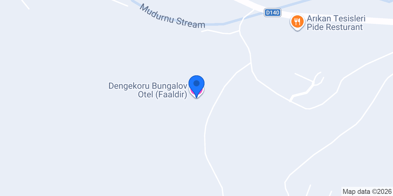 Dengekoru Bungalov Otel (Faaldir) konumu