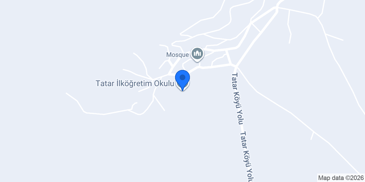 Tatar İlköğretim Okulu konumu