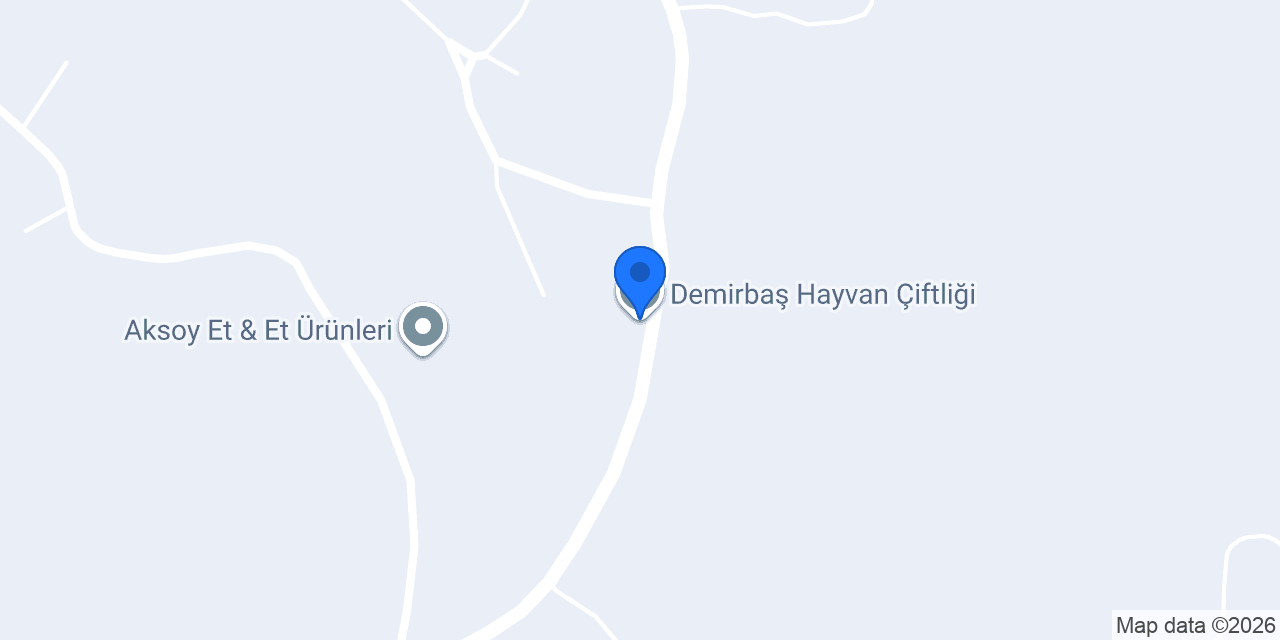 Demirbaş Hayvan Çiftliği konumu