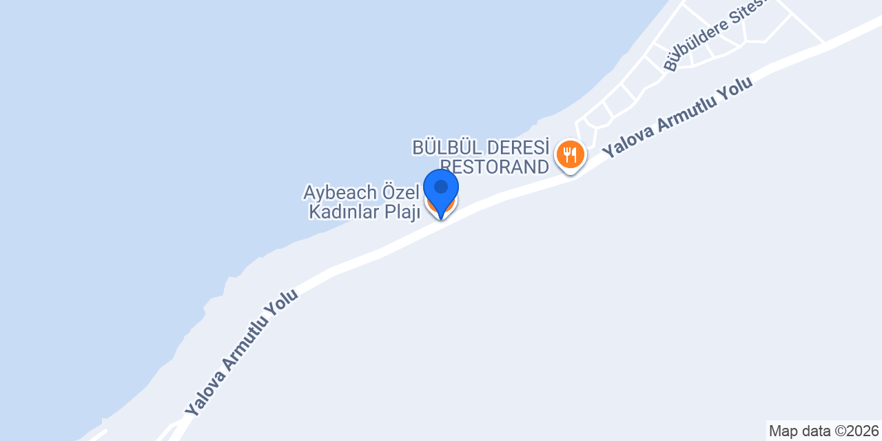 Aybeach Özel Kadınlar Plajı konumu