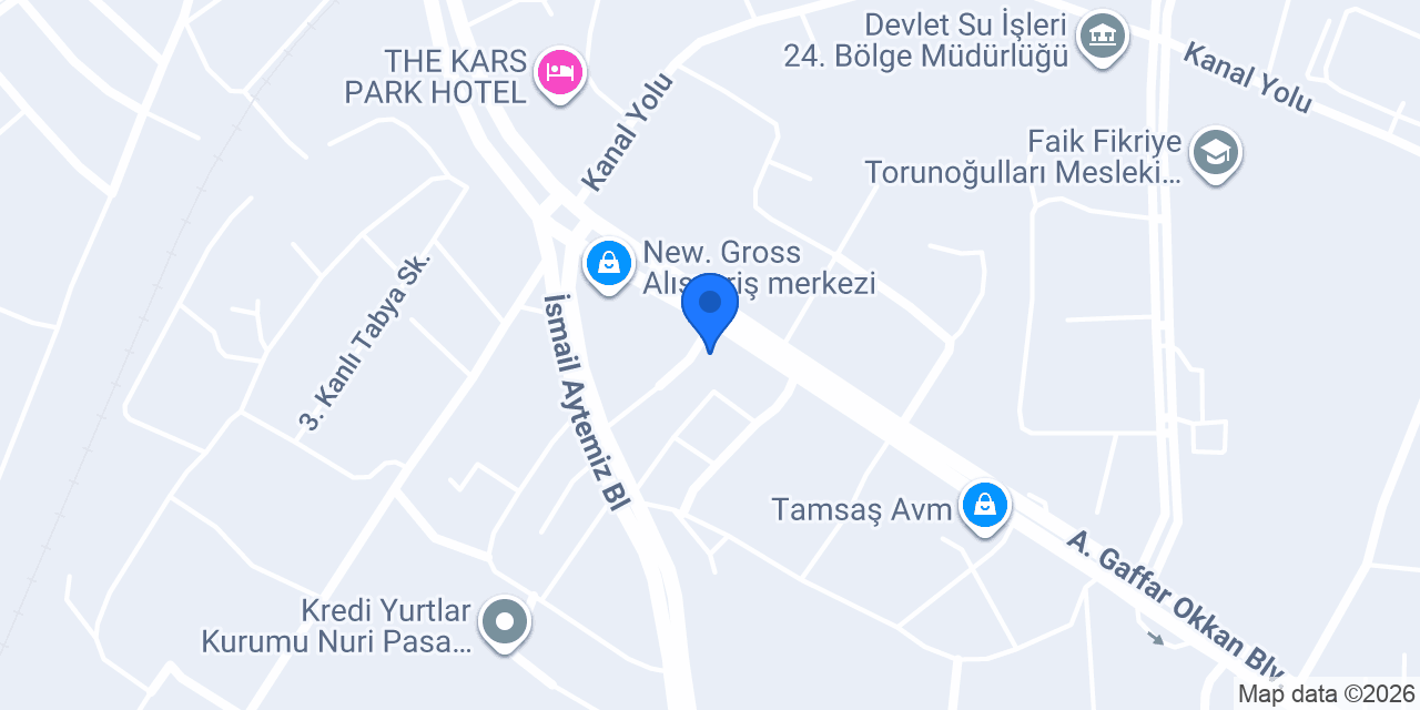 Karadeniz Yusufeli Taşfırın ve Unlu Mamüller konumu