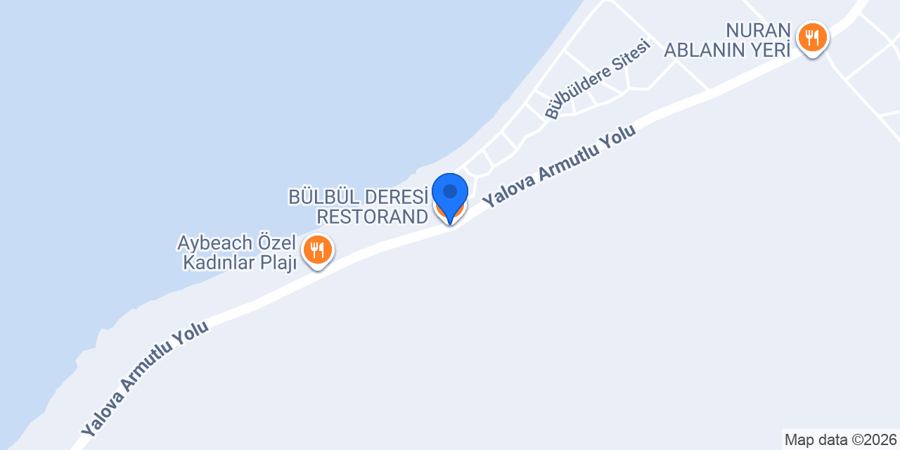 BÜLBÜL DERESİ RESTORAND konumu