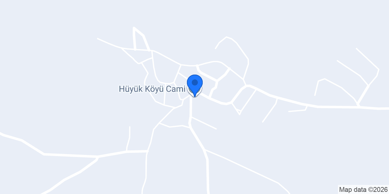 Hüyükköy Köyü Muhtarlığı konumu