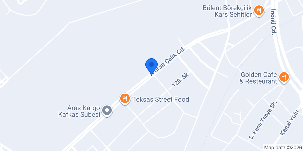 Kahtam Çiğ Köfte konumu
