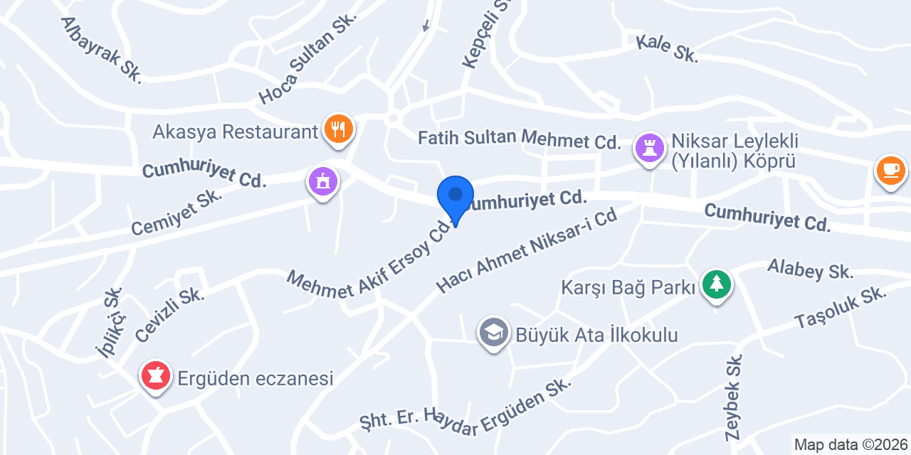 Şengül Bayan Kuaförü konumu