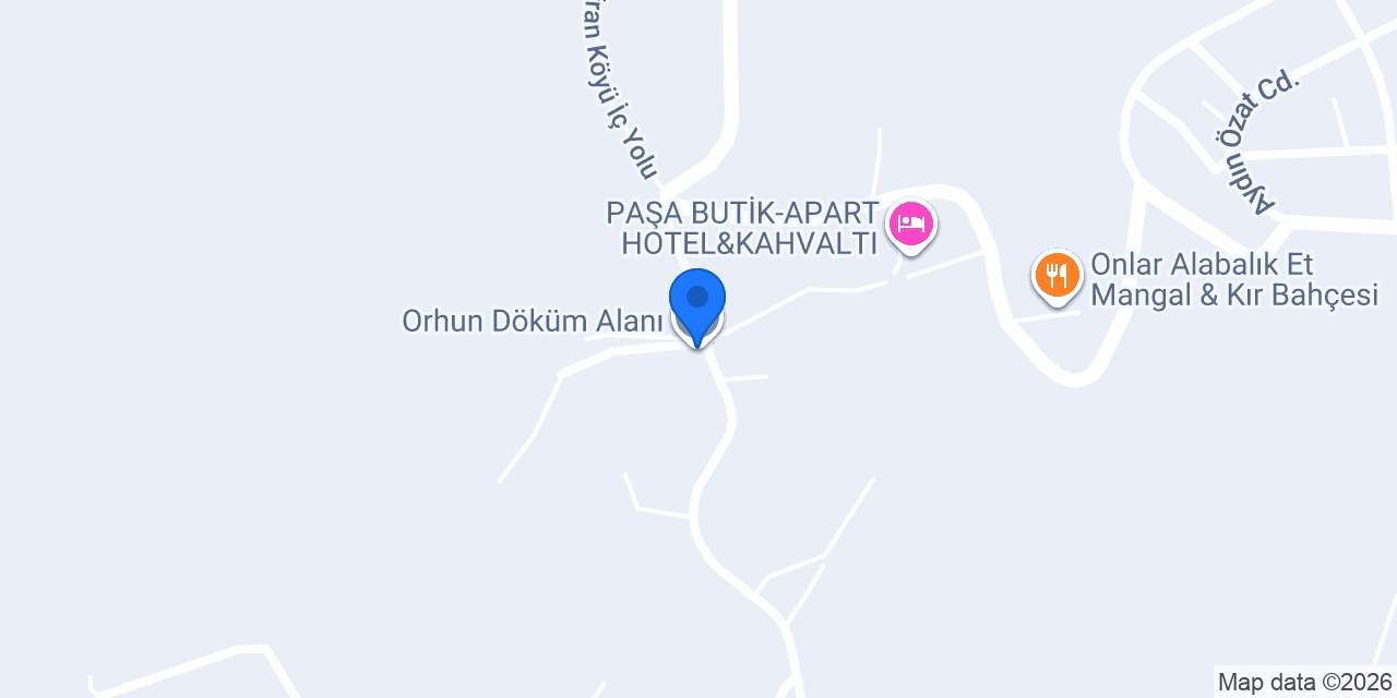 Orhun Döküm Alanı konumu