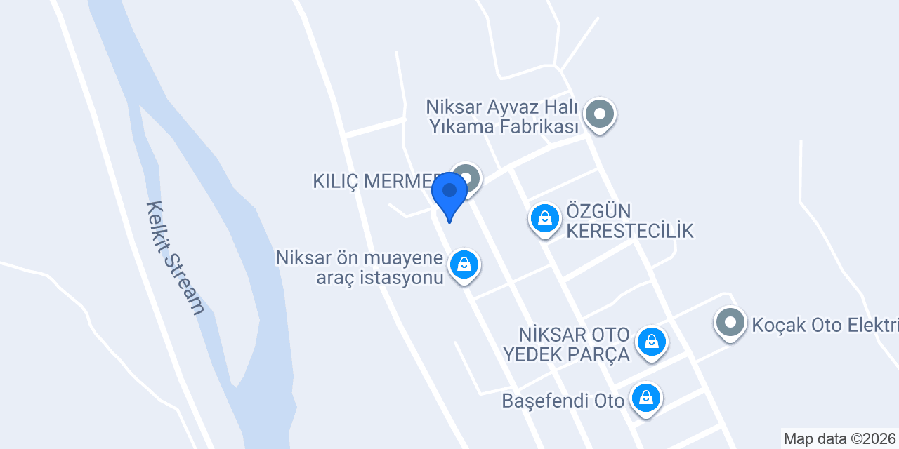 DEMİR MOBİLYA NİKSAR konumu